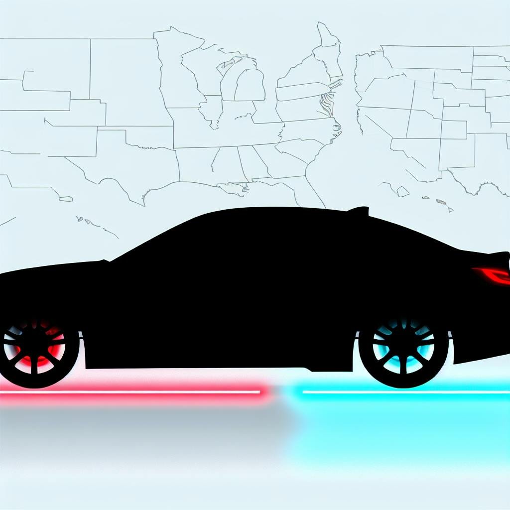 Red & Blue Underglow Lights: State Laws